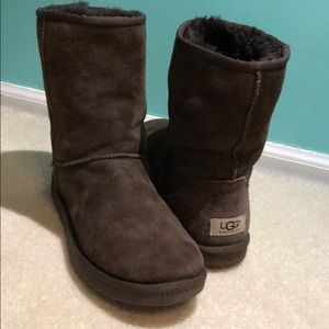 Brown Classic Shirt Ugg Boots